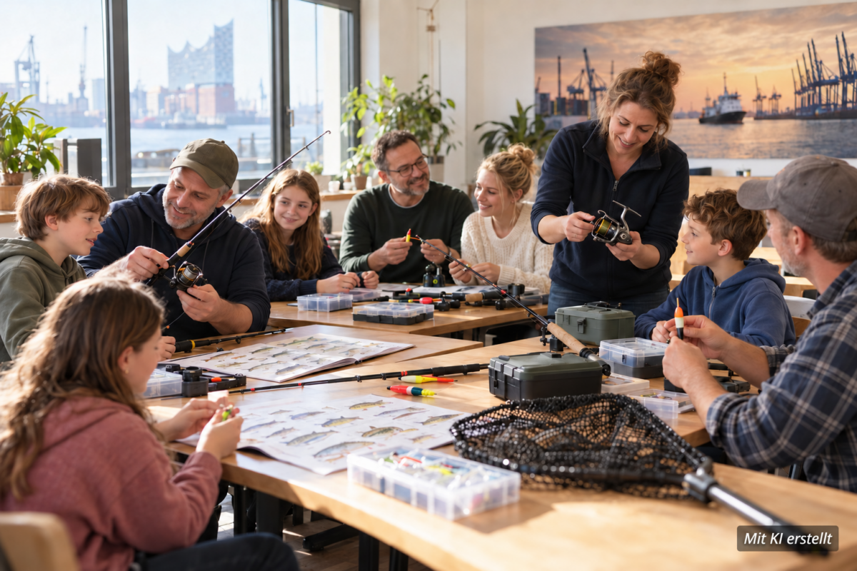 Menschen bei der Ausbildung
